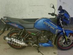 TVS Apache RTR 150 Matt Blue